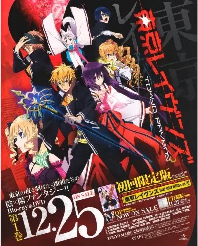 Plakat Anime Tokyo Ravens tra_014 A2 (custom)