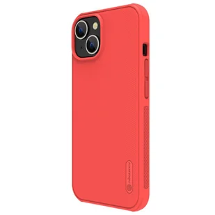 Nillkin Super Frosted Shield Pro etui iPhone 14 Plus pokrowiec na tył plecki czerwony - Etui i futerały do telefonów - miniaturka - grafika 2