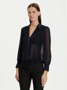 Morgan Koszula 242-CPLIA Granatowy Regular Fit - Koszule damskie - miniaturka - grafika 1