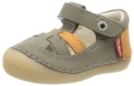 Buty dla dziewczynek - Kickers Sushy Mary Jane buty dziecięce, uniseks, Kaki Orange, 22 EU - miniaturka - grafika 1