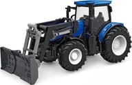 Zabawki zdalnie sterowane - Amewi Amewi RC Traktor mit Räum-Schiebeschild LiIon 500mAh blau/6+ - miniaturka - grafika 1
