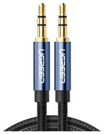 Kable - Ugreen AV122miniJack 3,5mm AUX 2m niebieski - miniaturka - grafika 1