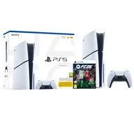 Konsole Playstation - Sony PlayStation 5 Slim E Chassis PS5 1TB z napędem + EA SPORTS FC 26 - miniaturka - grafika 1