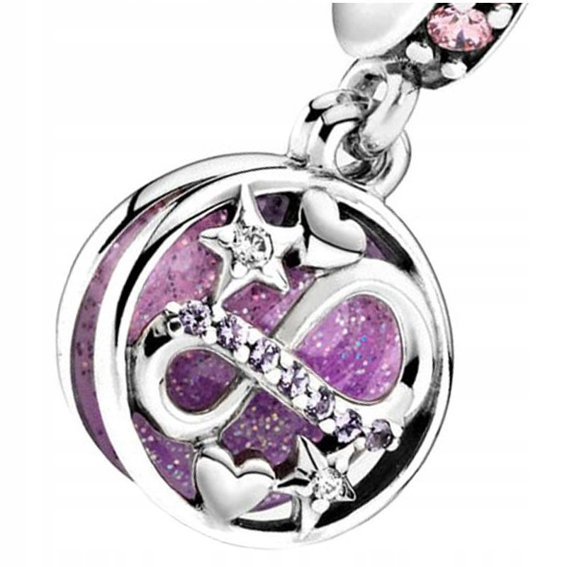 Charms Zawieszka Charms Nieskończona Miłość