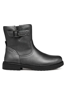Geox Kozaki Jr Eclair J049QB 000BC C1357 S Szary - Buty dla dziewczynek - miniaturka - grafika 1