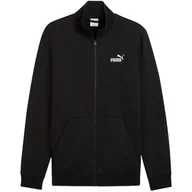 Bluzy męskie - Bluza męska Puma ESS No.1 Logo Track Jacket FL czarna 682582 01 XL - miniaturka - grafika 1