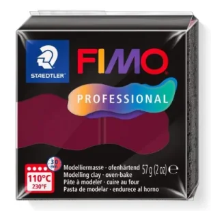 Staedtler Masa termoutwardzalna Fimo 57g bordowy - Masy plastyczne - miniaturka - grafika 1