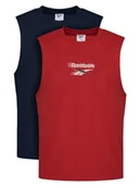 Koszulki męskie - Reebok Komplet tank topów Bravo RK25610CCM Kolorowy Regular Fit - miniaturka - grafika 1