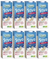 Napoje roślinne - Natumi Napój Sojowy Naturalny BEZGLUTENOWY BIO 8 x 1L - miniaturka - grafika 1