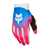Rękawice motocyklowe - Rękawice Cross FOX 180 Collect Niebieski/RóżowyS - miniaturka - grafika 1