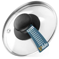 Pokrywki - Pokrywka szklana żaroodporna do garnka garnków patelni 12cm VILDE 199020 - miniaturka - grafika 1