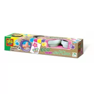 Zabawki kreatywne - SES Creative Kreatywna zabawka ekologiczna farby do malowania palcami 4 kolory dla dziewczynek - miniaturka - grafika 1