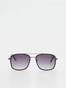 Okulary przeciwsłoneczne - Reserved - Okulary przeciwsłoneczne AVIATOR - czarny - miniaturka - grafika 1