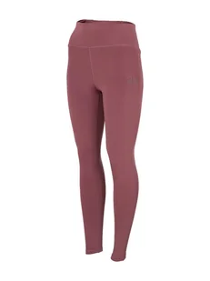 4F Legginsy funkcyjne w kolorze różowym - Spodnie sportowe damskie - miniaturka - grafika 1