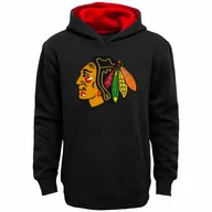 Bluzy dla dziewczynek - Bluza dziecięca Fanatics prime PO FLC Hood Chicago Blackhawks S - miniaturka - grafika 1