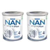 Mleko modyfikowane - Zestaw Nestle NAN Optipro Plus 4, mleko modyfikowane dla dzieci po 2 roku, 2 x 800 g - miniaturka - grafika 1