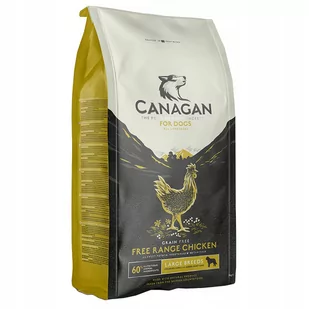 Canagan Large Free Run Chicken 12 kg - Sucha karma dla psów - miniaturka - grafika 1