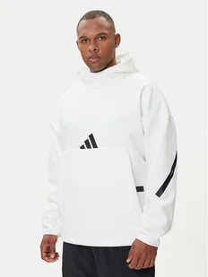 adidas Bluza Z.N.E. JF2454 Biały Loose Fit - Bluzy męskie - miniaturka - grafika 1