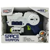 Zabawki militarne - Pistolet kosmiczny na baterie Adar - miniaturka - grafika 1