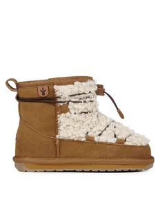 EMU Australia Śniegowce Mauboy K12956 Brązowy - Buty dla chłopców - miniaturka - grafika 1