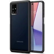 Etui i futerały do telefonów - Spigen Ultra Hybrid do Galaxy M51 Black - miniaturka - grafika 1