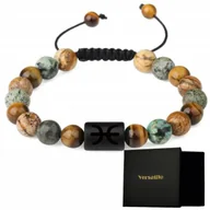 Bransoletki - Bransoletka uniseks, znak zodiaku RYBY, regulowana 17-24cm, Versatile - miniaturka - grafika 1