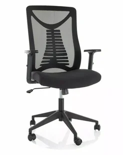 Fotel biurowy, krzesło biurowe Fotel Obrotowy Q-330R Czarny - Fotele i krzesła biurowe Fotel biurowy, krzesło biurowe Fotel Obrotowy Q-330R Czarny - Fotele i krzesła biurowe - miniaturka - grafika 1