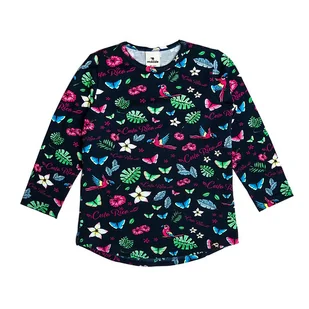 Longsleeve Costa Rica Granatowy - Bluzki dla chłopców - miniaturka - grafika 1