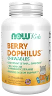 Układ pokarmowy - Now Foods NOW Foods BerryDophilus - probiotyk dla dzieci  do ssania(120 tab) 66A2-70835 - miniaturka - grafika 1