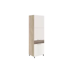 Szafka Dolna Wysoka Słupek Pod Zabudowę Lodówki 60 cm ECO-21D Econo Fadome Dąb Artisan, Basic, h 10cm - Szafki kuchenne - miniaturka - grafika 1