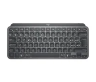 Klawiatury - Logitech MX Keys Mini klawiatura Biuro RF Wireless + Bluetooth QWERTY Hiszpański Grafitowy - miniaturka - grafika 1