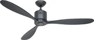 Wentylatory sufitowe - Energooszczędny wentylator sufitowy z pilotem Aeroplan Eco bazaltowo-szary/czarny 132 cm - miniaturka - grafika 1