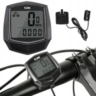 Liczniki rowerowe - LICZNIK ROWEROWY WODOODPORNY PRĘDKOŚCIOMIERZ Z LCD - miniaturka - grafika 1