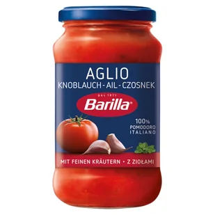 Barilla Aglio Sos pomidorowy z czosnkiem 400 g - Majonezy i dressingi - miniaturka - grafika 1