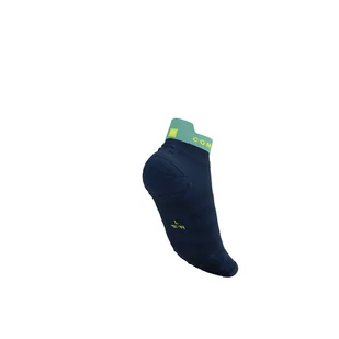 COMPRESSPORT Skarpetki do biegania PRORACING SOCKS V4 ULTRALIGHT RUN LOW blues/shell blue - Skarpetki sportowe męskie - miniaturka - grafika 5