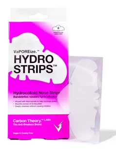 Carbon Theory VaPOREize Hydro Strips Plastry na Nos 8 Sztuk - Maseczki do twarzy - miniaturka - grafika 1
