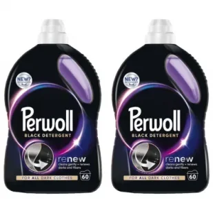 Perwoll Płyn do prania tkanin ciemnych Black (120 prań) Zestaw 2 x 3 l - Środki do prania - miniaturka - grafika 1