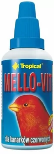 Tropical Mello-vit Kanarek Czerwony Butelka 30ml 10645 - Przysmaki dla ptaków - miniaturka - grafika 1