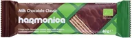 Ciastka - HARMONICA WAFELEK Z KREMEM MLECZNO KAKAOWYM W POLEWIE Z MLECZNEJ CZEKOLADY BIO 40 g - miniaturka - grafika 1