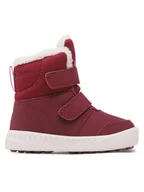 Buty dla dziewczynek - Reima Kozaki Pyrytys 5400030A Bordowy - miniaturka - grafika 1