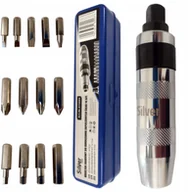 Śrubokręty - SilverTools Wykrętak udarowy pobijak do śrub 14 el. S10880 - miniaturka - grafika 1