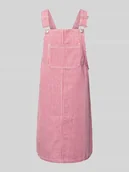 Sukienki - Sukienka na szelkach o kroju regular fit z mieszanki bawełny model ‘ALLO’ - miniaturka - grafika 1