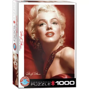 Eurographics Puzzle 1000 Marilyn Monroe Red Portrait 6000-0812 - - Puzzle - miniaturka - grafika 1