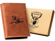 Portfele - Duży, pionowy portfel męski ze skóry naturalnej Always Wild - miniaturka - grafika 1