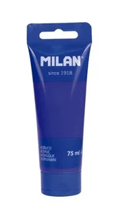 Farba akrylowa w tubce 75ml błękit oceanu MILAN - Przybory szkolne - miniaturka - grafika 1