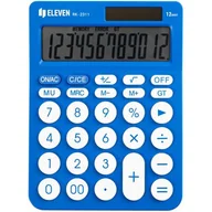 Kalkulatory - Kalkulator ELEVEN RK-2311BL Zasilanie bateryjno-słoneczne, 4 pamięci - miniaturka - grafika 1