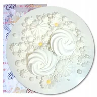 Dodatki do ciast w proszku - Posypka cukrowa ozdoby na tort perełki beziki kwiatki dekoracje komunijne - miniaturka - grafika 1