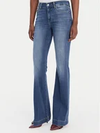 Spodnie damskie - Liu Jo Jeansy UA6061 DS081 Niebieski Flare Fit - miniaturka - grafika 1