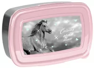 Lunch boxy - Pojemnik Na Śniadanie Śniadaniówka Konie Różowa - miniaturka - grafika 1