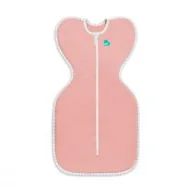 Rożki i beciki - Otulacz Swaddle UP - rozmiar XS - różany - ETAP 1 EcoVero - miniaturka - grafika 1